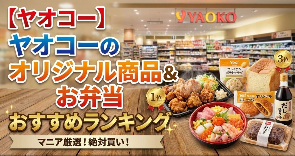 【ヤオコー】ヤオコーのオリジナル商品＆お弁当おすすめランキング
